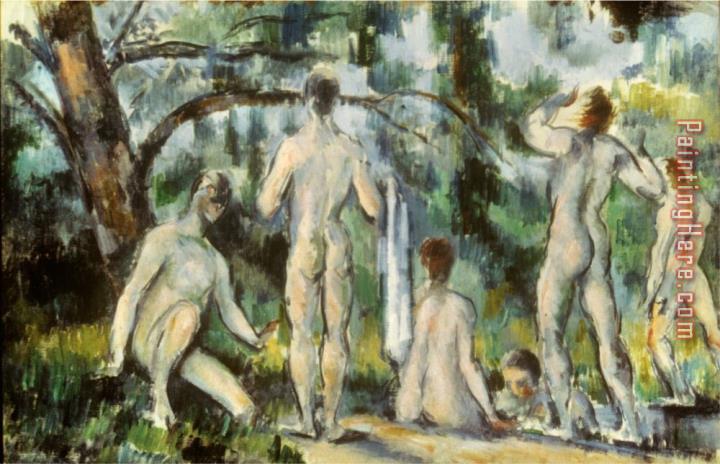 Paul Cezanne Cezanne Bathers 1892 94